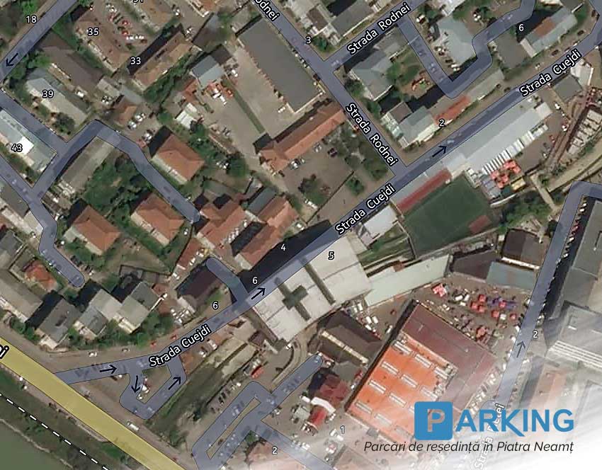 Harta Parking S.A. Piatra Neamt